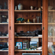 The 19th century wooden cupboard Frank bought on eBay that served as the basis for an entire floorplan